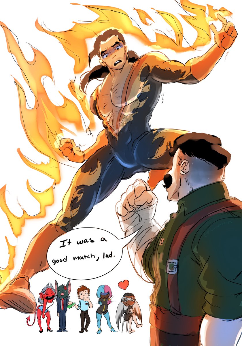 FleurashDesign's tweet image. Flambae never sparring again