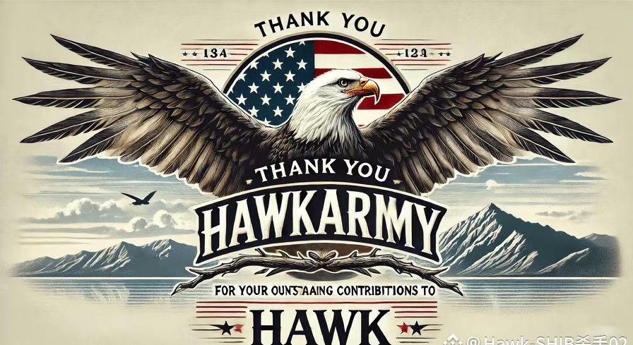 lyh6841362700's tweet image. $Hawk 全球第一个敢挑战超越SHIB市值，并在官推官网命名“SHIB杀手”的模因币！
$Hawk  得到马斯克、拜登、特朗普的赋能，白头鹰被立法美国国鸟！昨天又很到宝二爷在推赋能！您悟到了吗？现在白菜价赶紧上车握住，享受未来万倍财富增值📈💰🔥