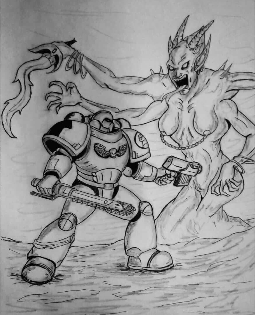 VicDredd's tweet image. Una cosa algo vieja que había hecho xd