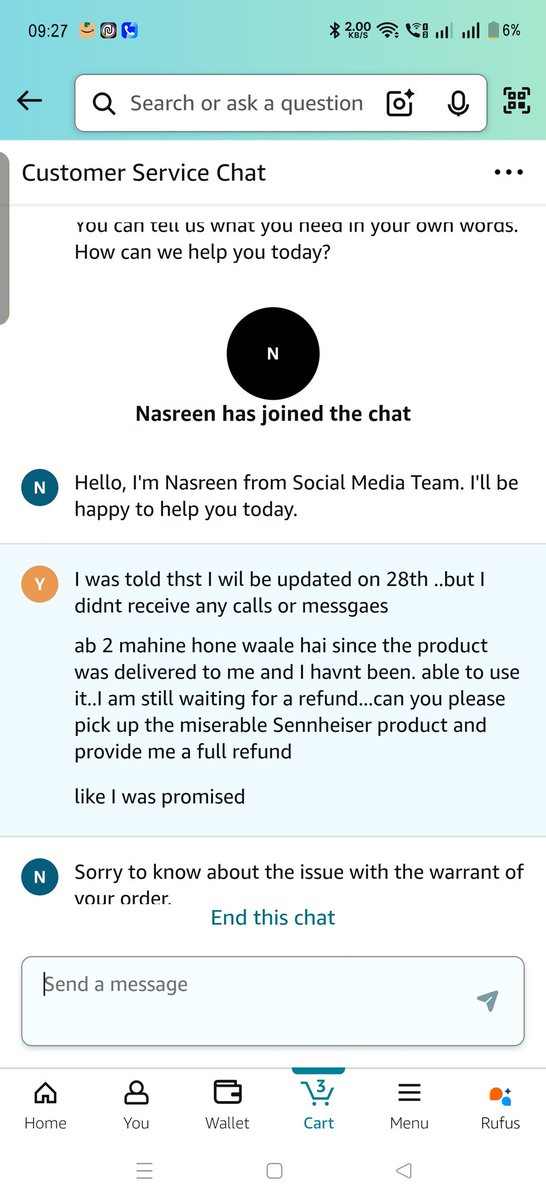 YashAgarwa64573's tweet image. @amazonIN @jagograhakjago see every one how Amazon is copy pasting replies whenver someone talks to them...same thing after 2 weeks...its seems like the concerned team is building a rocket thats why its taking si much time #amazonworst