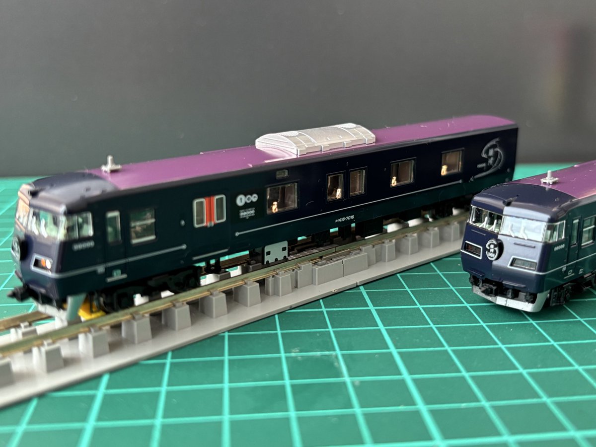 TOMIX 98714 JR 117-7000系電車(WEST EXPRESS 銀河)セット 初回生産の