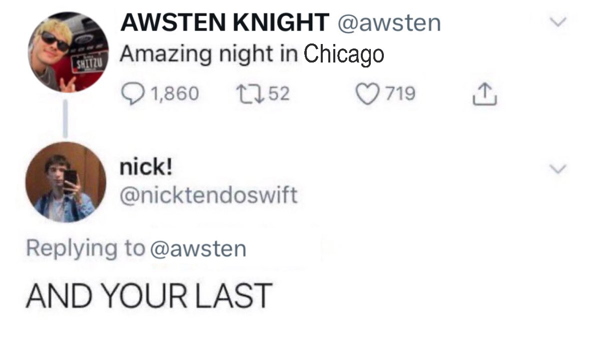 GLASSES. PLAY DEMO. CRAVE. LOWKEY AS HELL. EVERYOKE IN CHICAGO I HATE YOU