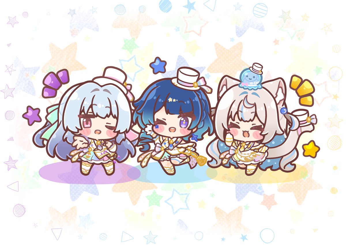 フラワースタンドのお写真は
みたらしねこ様(#mitarashi_neko )に
依頼させていただきました。

#ありにゃてと のプリパレ衣装の
ミニキャラ、とても可愛くて素敵です！

この度は素敵なミニキャラのお写真を
ありがとうございました！
#PRISM_parade #見てみテトラ #こづみにこづつみ  #にゃぷあーと