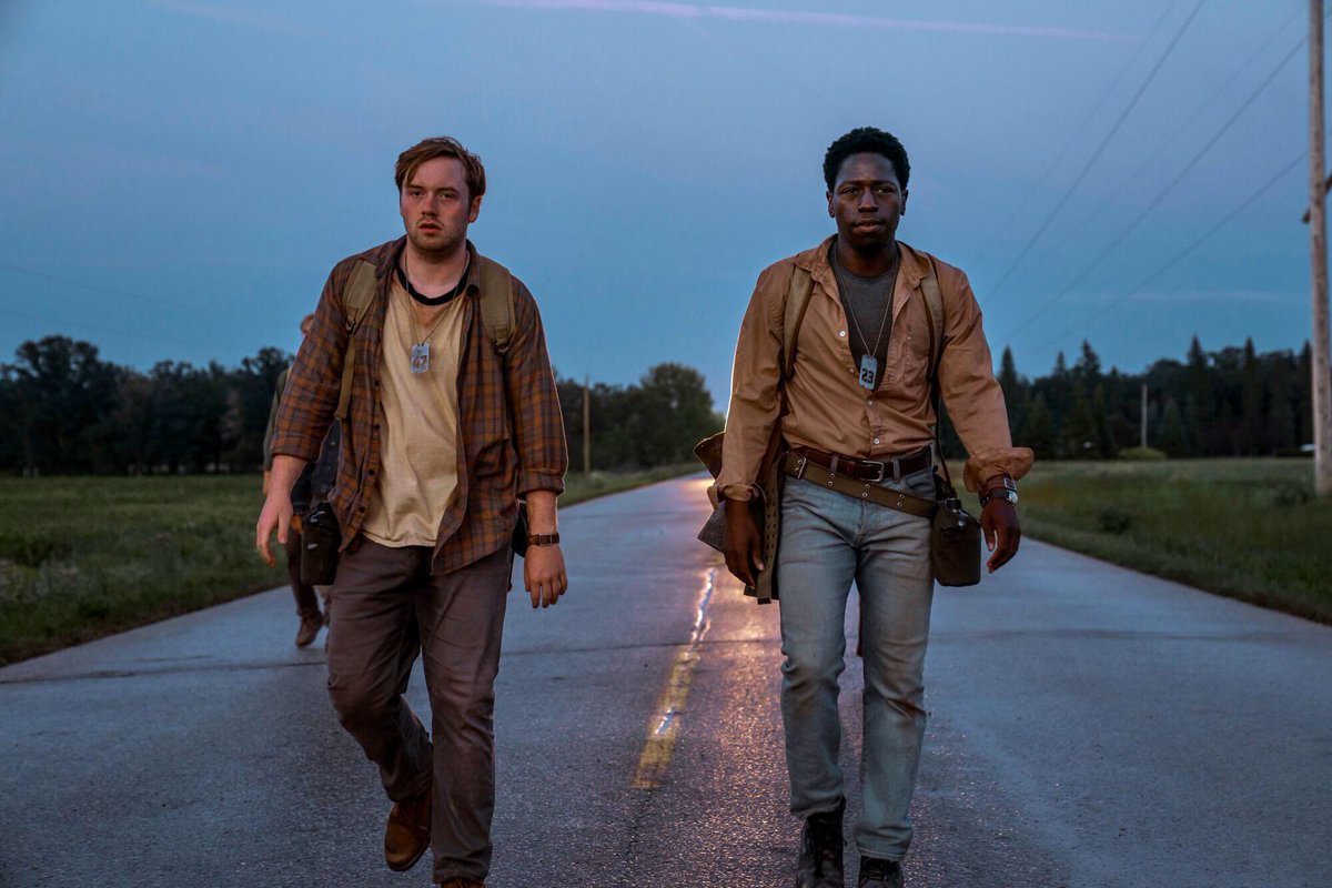 flyinalienqueen's tweet photo. This week’s triple feature is #TheLongWalk, #Eddington, and on @ScreamboxTV, #TheDraft!! https://t.co/T9UIQNvZkC