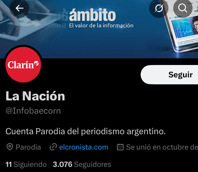 Sí, se puede ser tan boludo. Tanto como para dar por cierta con un retuit indignado, una “noticia” de un twitter que se define como una “cuenta parodia del periodismo argentino”.