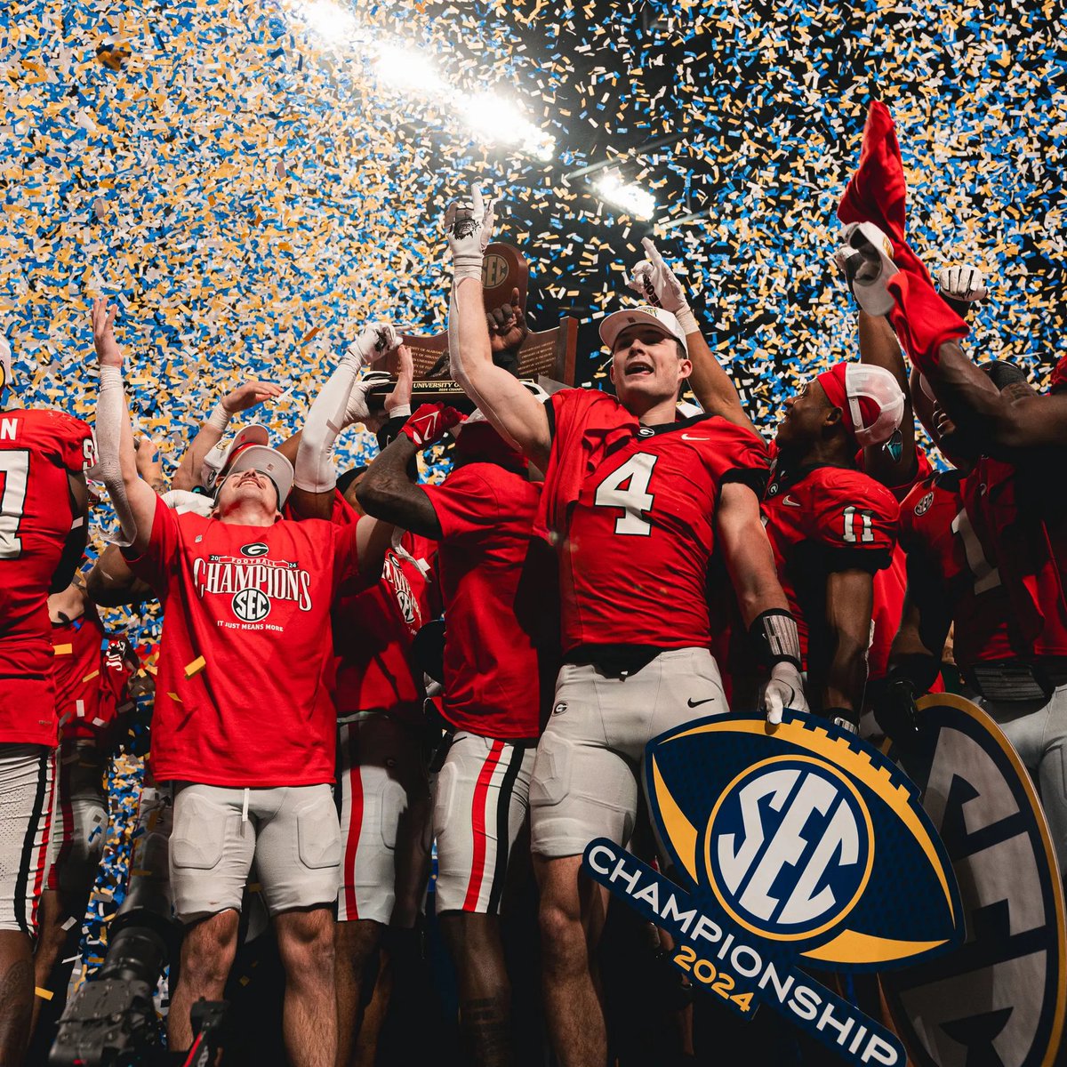DawgsUnited's tweet photo. Let's go defend that title! See ya'll in Atlanta next week! https://t.co/LCzVWP1cfI