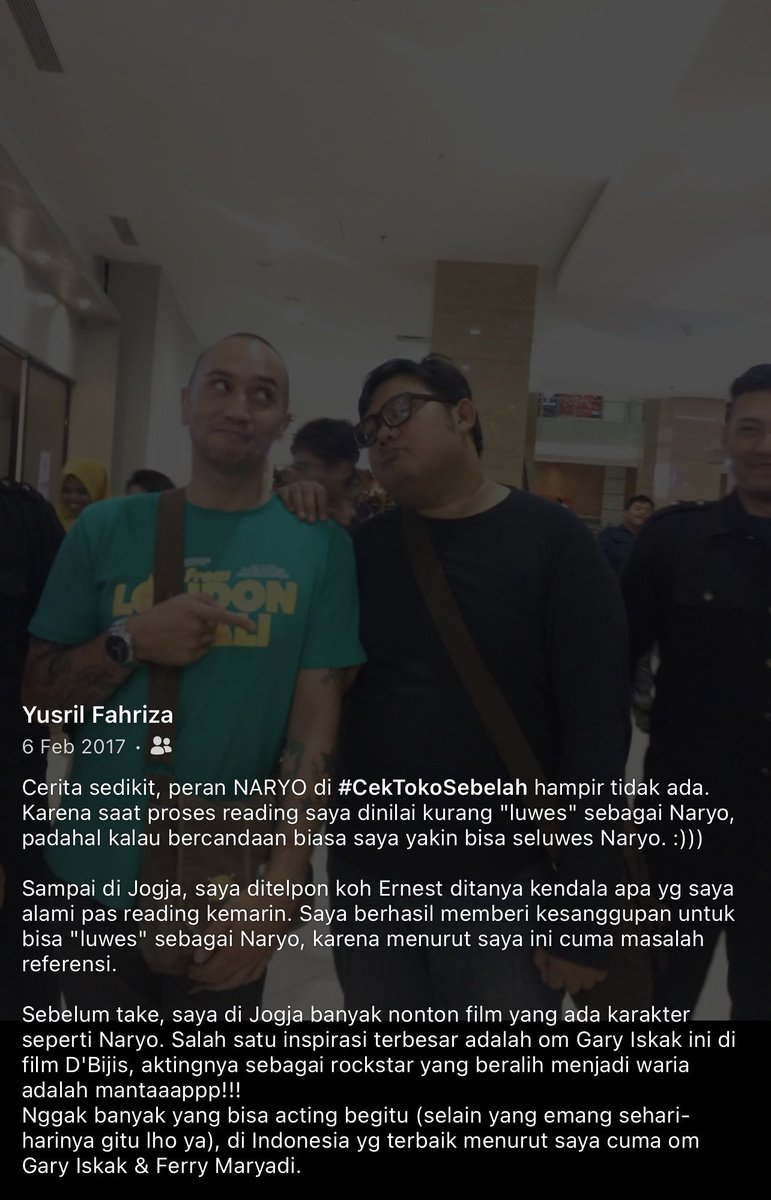 Innalillahi wa inna ilaihi raajiun.. selamat jalan mas Bule "D'Bijis"