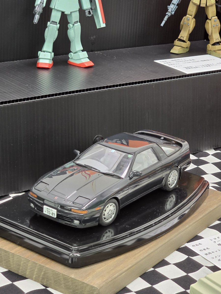 emperor32zeta's tweet photo. 今日NextGate(@CNextgate )さんの第2回 NextGate 作品展示会でこの4台を展示会させて頂いてます!
1/24 ドイツレベル VWゴルフカブリオレ
1/24 タミヤ サバンナ RX-7 カブリオレ
1/24 ハセガワ 70スープラ3.0GTリミテッド
1/24 タミヤ フェラーリ360スパイダー
#カーモデル
#nextgate https://t.co/ZUOOnXJsxT