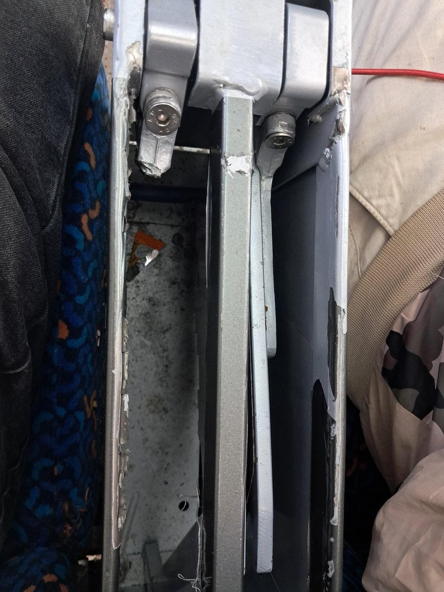 palsomnath's tweet photo. Saddened to travel by Kulik Express 13053 on 29th November. Vistadome EV1, Seat-25. Blinds doesn't have strings to pull up &amp; down. Table missing. Blank display. When can we come out of perceived Indian standard of Railways? Please arrange for apologies, refund &amp; compensation. https://t.co/IraYb3fb5s