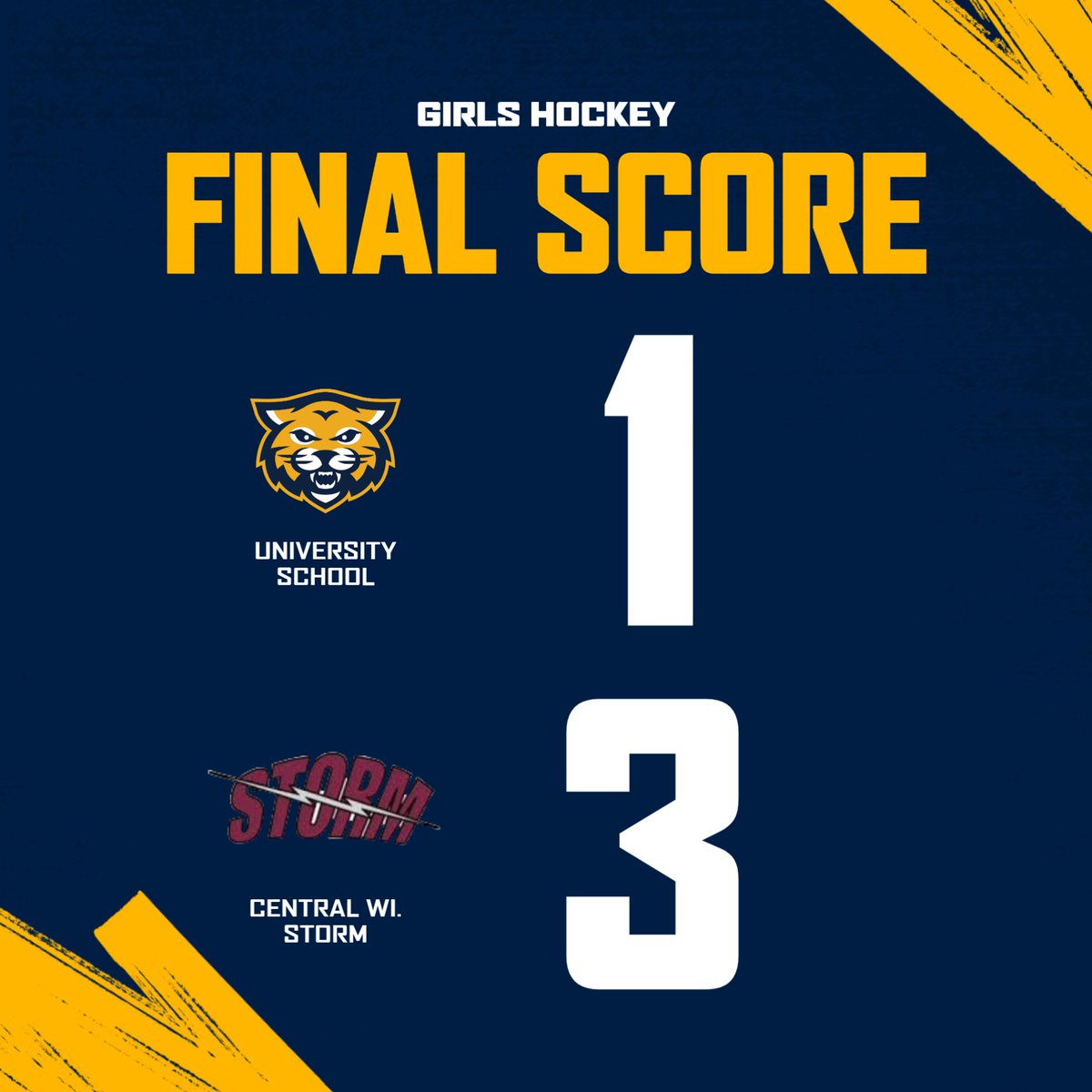 Girls hockey takes a close loss today. They will look to bounce back in tomorrow's competiton!! 
<a href="/usmsocial/">University School of Milwaukee</a> <a href="/USMAthleticsAD/">Tim Williams</a> #BetterEveryday