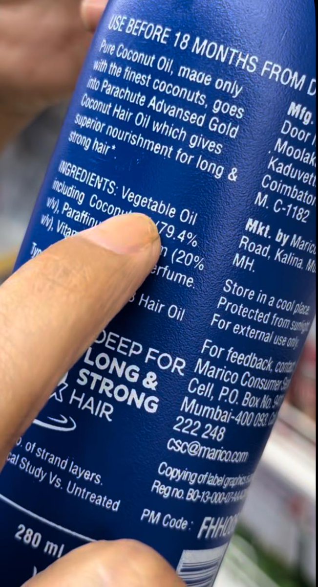 talk2anuradha's tweet image. Front part- Pure coconut oil
Back part- Vegetable oil including coconut oil

This is so misleading.  

Why are we paying full price for adulterated products?