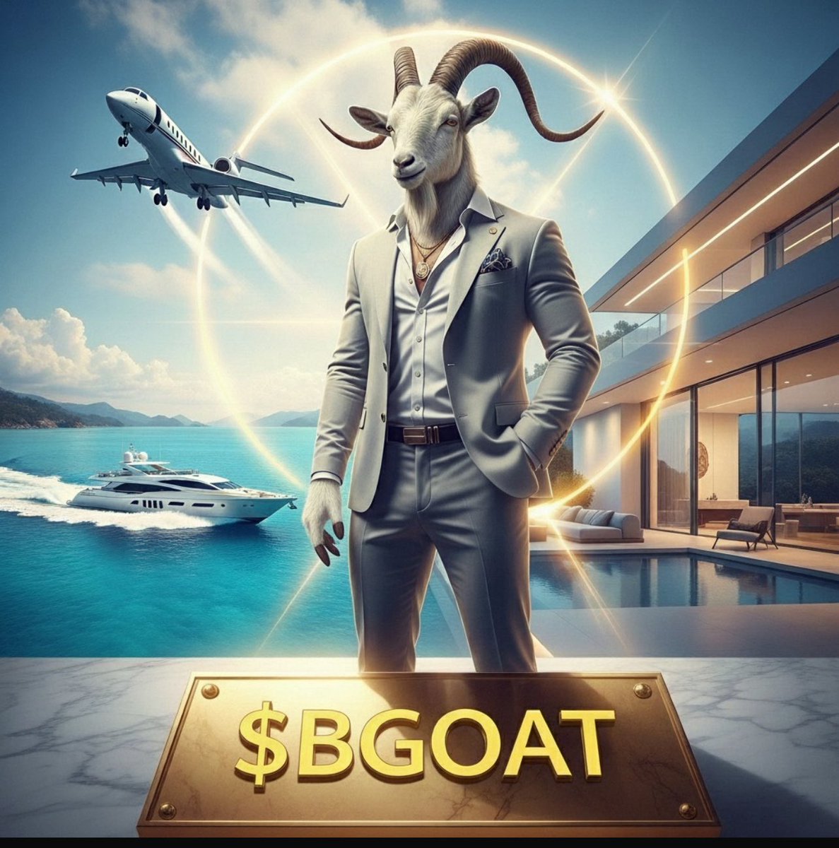 In a grand style, 1st of December, 2025,  $BGOAT is rolling out in a new dimension with an enthusiastic aura that will wow many in a tremendous pattern.  

Don’t be left out on purpose, take action and fasten your seat belt for a parabolic moment 🚀✈️🚀✈️