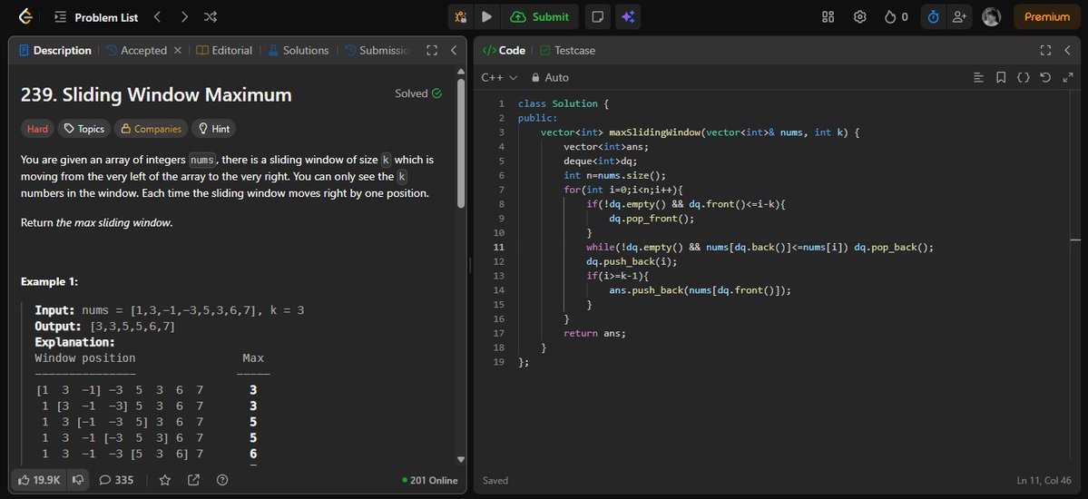 gauravnickk777's tweet image. GOOD MORNING EVERYONE  DSA — Sliding Window Maximum &amp;amp; Stock Span Problem 📈 Cohort 6.4 completed ✅ Added the N5 exam introduction section to my project 📘    #CodingJourney #DSA #FullStackDev #DailyProgress #LearningEveryday #WebDev