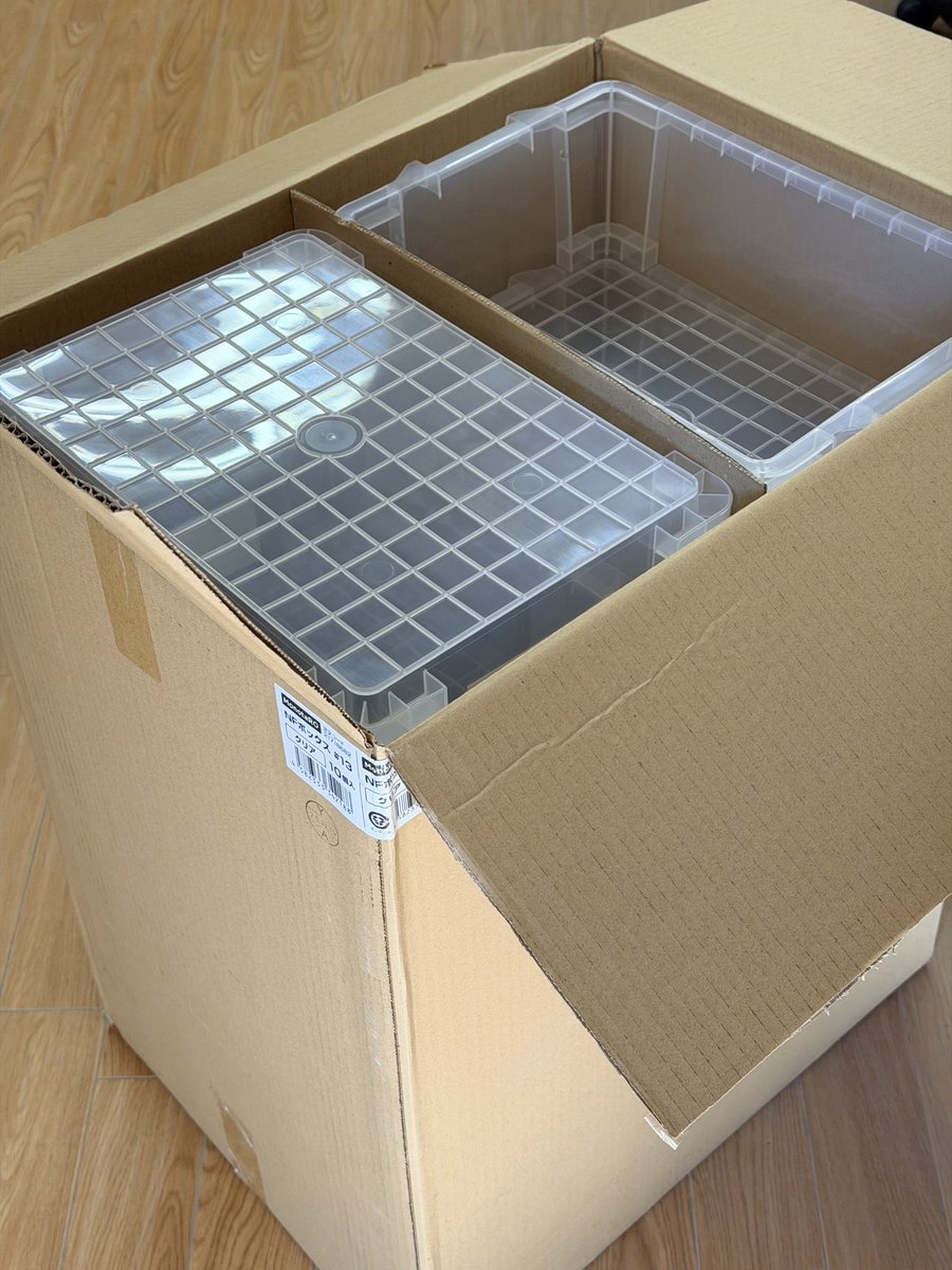 NF13がカートンできた。