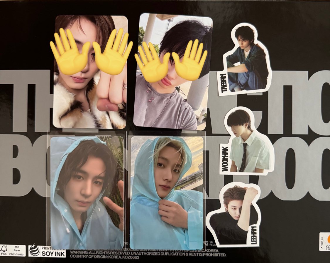 boynextdoor ボネクド the action boylife トレカ 交換

【譲】 ソンホ イハン ウナク テサン

【求】同異種　特典　ジェヒョン
ステッカーはトレカと纏めての交換希望

郵送希望です📮
気軽にお声がけ下さい！

 #BOYNEXTDOOR_交換 
 #BOYNEXTDOORトレカ交換