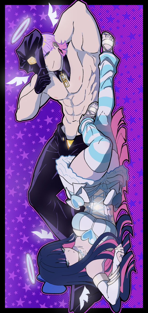 vertical version #PantyAndStocking #NewPSG