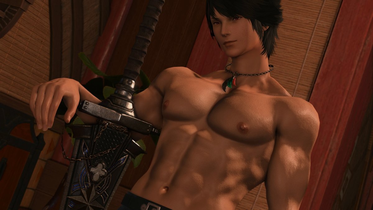 Pure chiseled perfection.

#Hyur #Midlander #Midlanders_Today