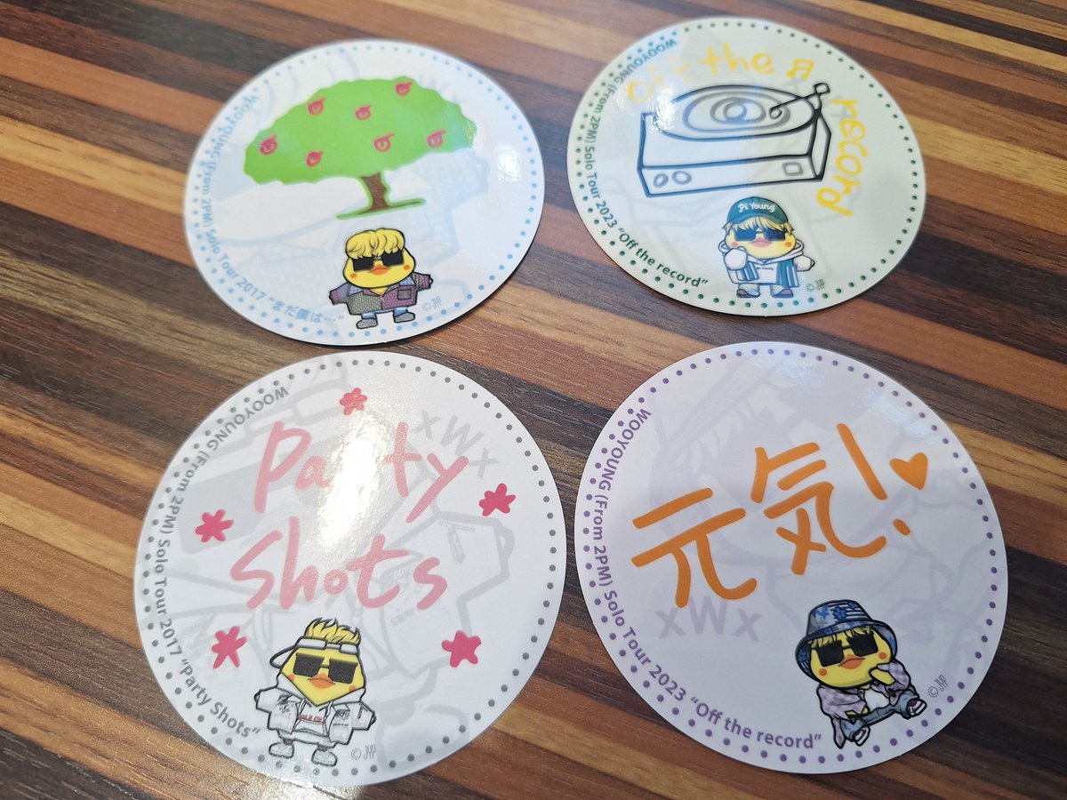 BTSxARMaYu's tweet photo. 💫 拡 散 希 望 💫
ウヨンランダムステッカー
譲→画像1枚目
求→画像2枚目以外のステッカー
#2025_JangWooyoung_Concert 
 #halfhalf https://t.co/7Tak29UC6y