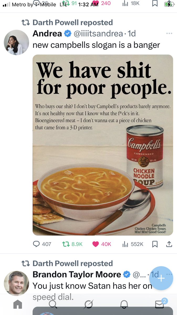 patriot4ever10's tweet image. Leave it right there on The shelf… here’s a list of all the companies under the Campbells umbrella to boycott