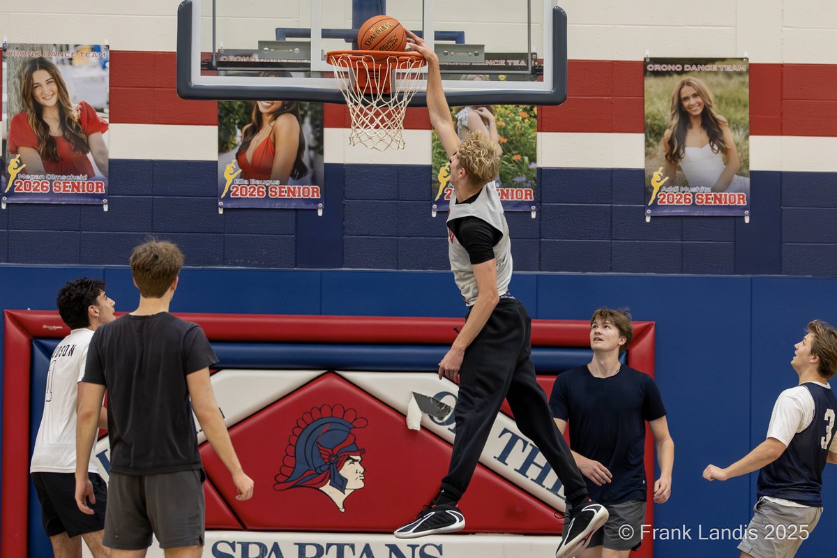 frank_landis's tweet photo. The Orono boys high school basketball program recently hosted its first annual alumni tournament in memory of Lucas Knudson. The event brought together four alumni teams, representing graduating classes from as far back as 2011, including the state championship team, up to last year’s 2025 graduates.
The tournament began with a spirit of camaraderie, as former teammates caught up and shared laughs. Once the games started, any initial rust quickly disappeared, and players found themselves back in the rhythm of competition. The event was a celebration of both athletic skills and lasting friendships.
Organizers and participants hope that this alumni tournament will become a cherished tradition for years to come, continuing to honor the legacy of Lucas Knudson and the strong community spirit of Orono boys’ basketball.
@oronomensball
@BoysOrono
@CoachRunka
@OronoSpartans
@spartan_speaks
@BreakdownUSA
@barry_wohler
@stribvarsity
@PrepRedzoneMN