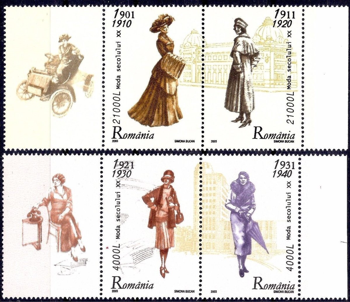 sSoarerOfficial's tweet image. #いい服の日 
(ルーマニア 女性の服装の移り変わり 2003)