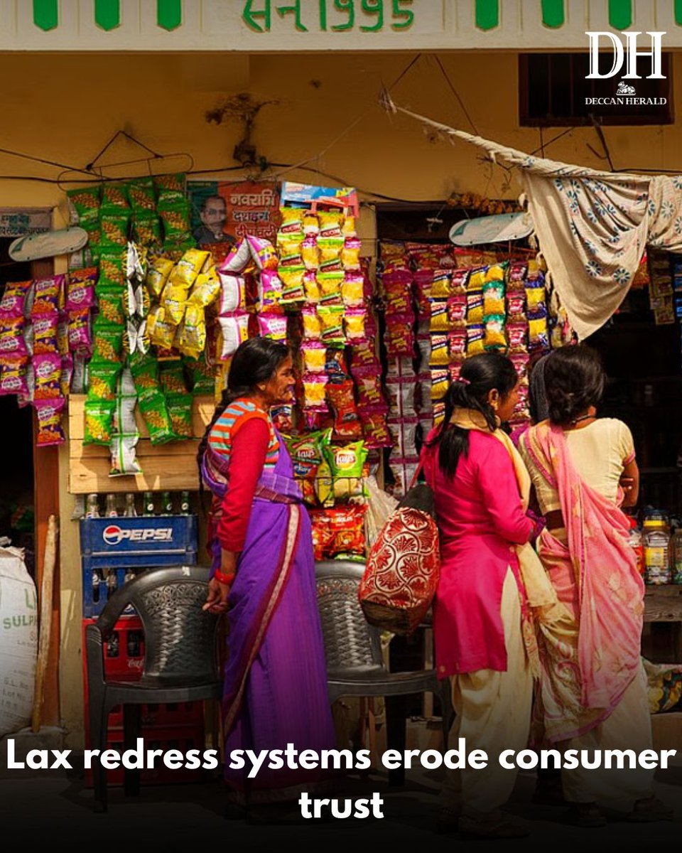 DeccanHerald's tweet photo. #DHEdit | Unfilled vacancies in commissions constituted for redress of #consumergrievances – both at the state and district levels – continue to dilute the spirit of #India’s #ConsumerProtectionAct.
https://t.co/X7asTv2Aai https://t.co/QvEIVRKprO