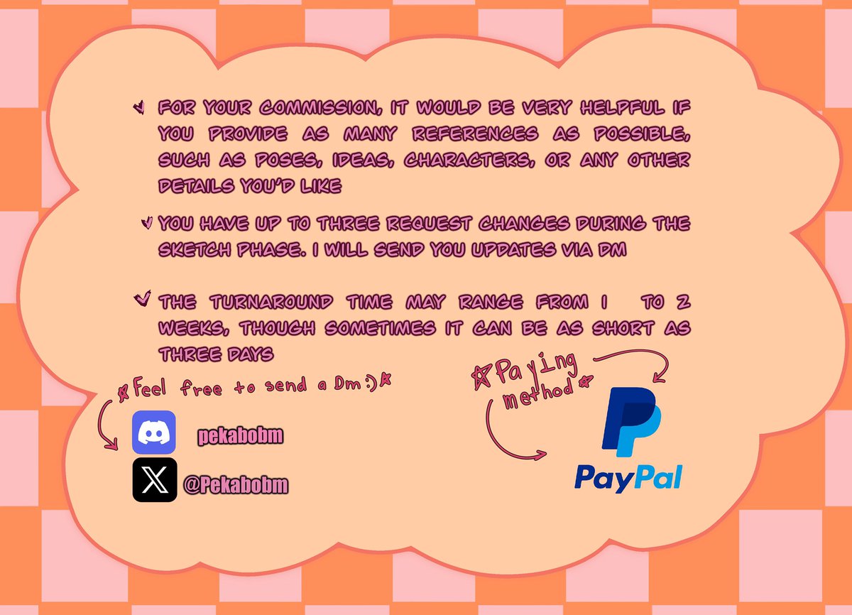 Hewwo, I’ve redone my commission sheet. I hope everything’s easy to understand, but if not, feel free to message me🐥

#commissionsopen