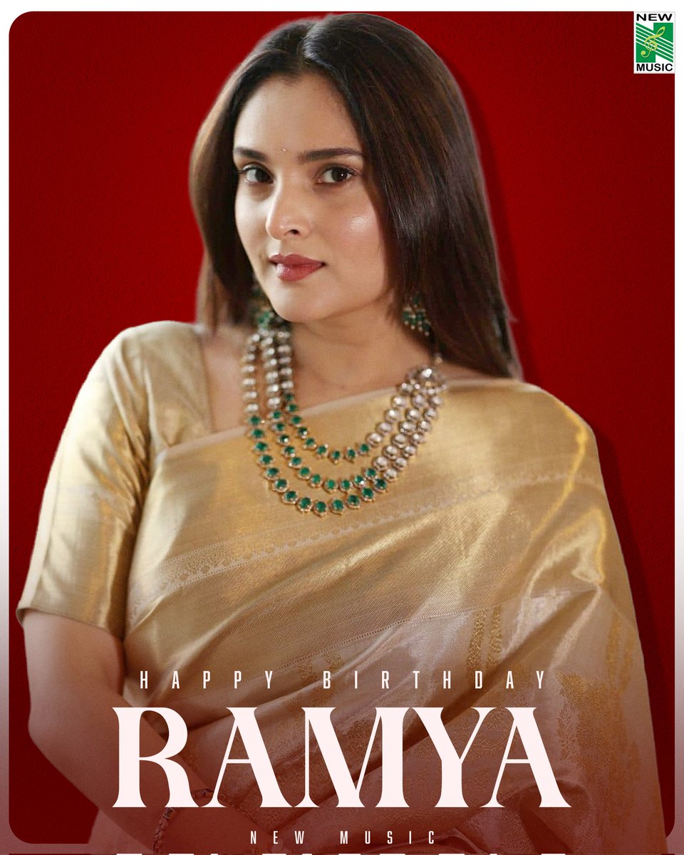 Grace in every step, shine in every moment. Happy Birthday, <a href="/divyaspandana/">Ramya/Divya Spandana</a> 

#birthdayvibe #newmusic