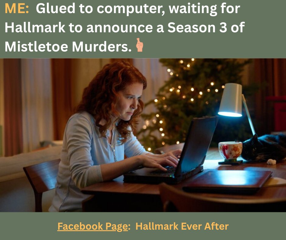 RomComReview1's tweet photo. I sure missed having another new episode of #MistletoeMurders to watch Friday night! How about you?
Still waiting to hear if Hallmark will greenlight another season!
#SarahDrew #PeterMooney #fblifestyle #sleuthers #HallmarkChannel https://t.co/dRZmsEoU6b