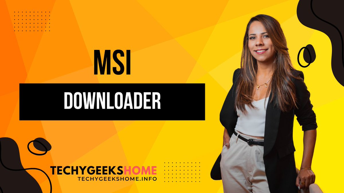 TechyGeeks1's tweet image. MSI Downloader Tool | #Evergreen #Guide #Microsoft #TechyGeeksHome  
techygeekshome.info/msi-downloader…