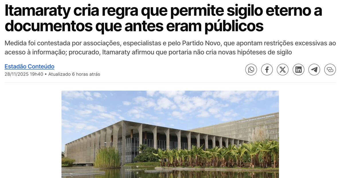 Maxcardosobr's tweet image. Bem que o Lula avisou que ia acabar com o sigilo de 10 anos...