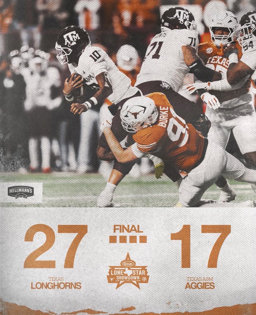 BANG we end the day off with a huge W💰

Texas Longhorns ML (+124)✅

Block any capper that gave out A&amp;M ML, it was always Texas. Hook ‘em🐮

Drop a like if you tailed🧡
