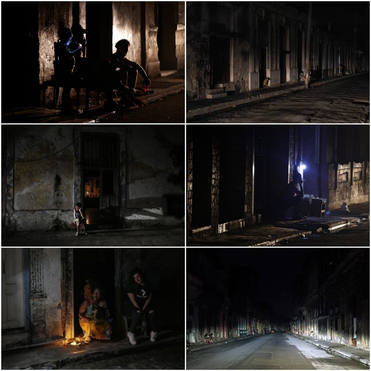 GritoXCuba's tweet image. Sin luz, sin agua, sin comida, sin medicinas, sin derechos. Esto no es un “período especial”, esto es un Estado colapsado. #CubaEstadoFallido #SOSCuba