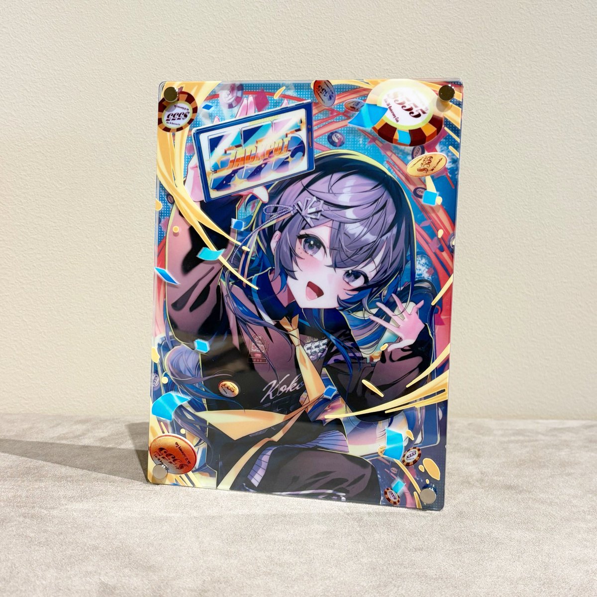 ⚡️グッズ情報その①⚡️】 ⋱三層アクリルスタンド⋰ 3枚のアクリル