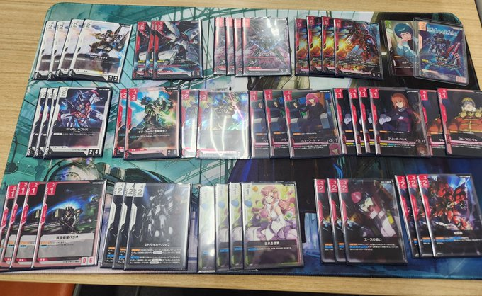 ガンダムカードゲーム 赤白SEED デッキ ニュータイプチャレンジ優勝