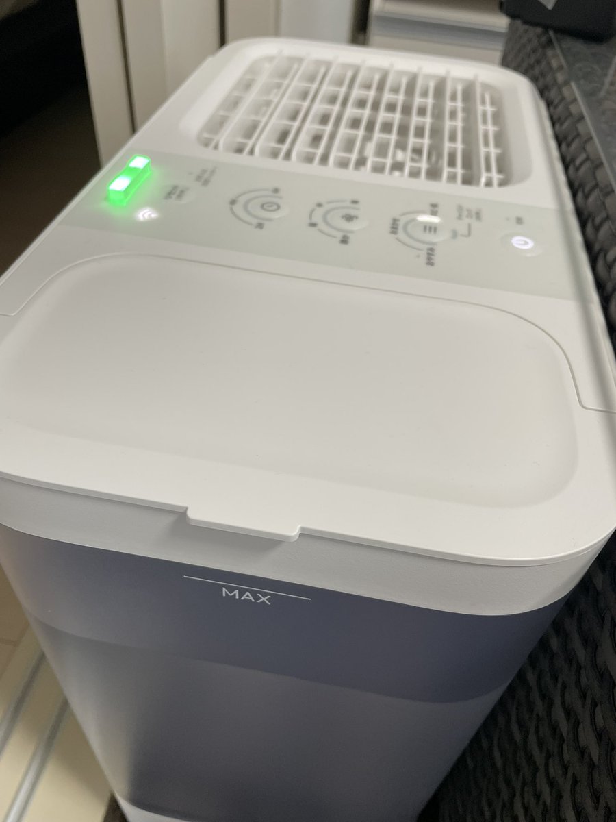 SPEND_PUBG's tweet image. プレゼント企画で当たった、加湿器届いた😁
時期的に丁度良かった！
@SwitchBotJapan
#SwitchBot #加湿器