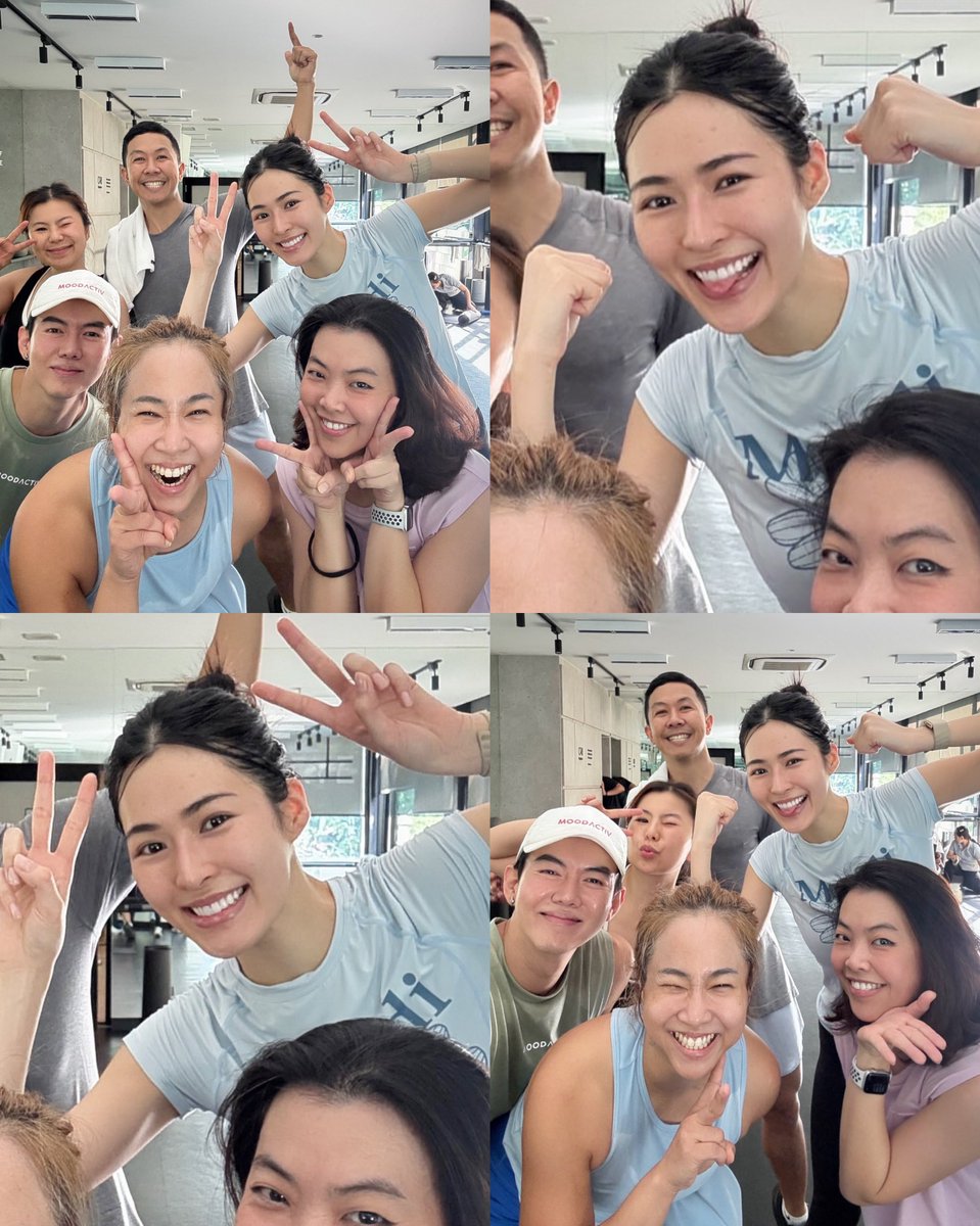 nongplaaaaa's tweet image. กรี๊ดดดดด เจอดาราสาวแล้วค่าาา ไปออกกำลังกายกับพี่พี่ อมกกกก คิดถึงพี่คนสวยสุด ๆๆ พิจ๋องงง 🤏🏻