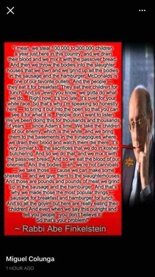 VSOFonX's tweet image. 🔵🟢🟠🔴All of you Goy were told that they were putting children&apos;s body parts into McDonalds a LONG time ago. What part of this do none of you get? Warhol is laughing at all of your morons. Grow your own food Exile the 👺and 🔪the enemy at the gates. Or, die. That&apos;s your option.