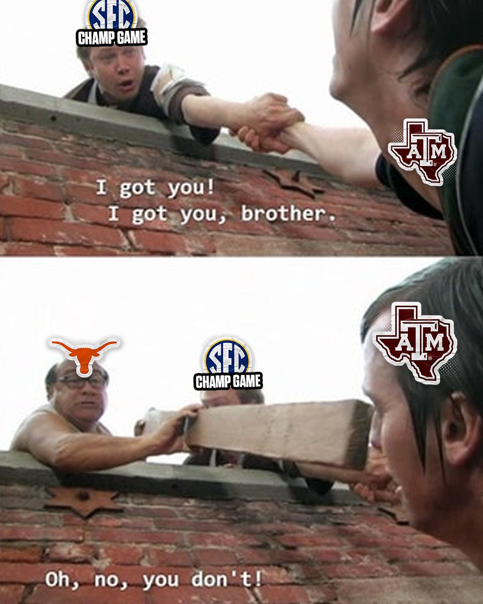 Texas knocks Texas A&amp;M out of the SEC Champ game 👋🤘
