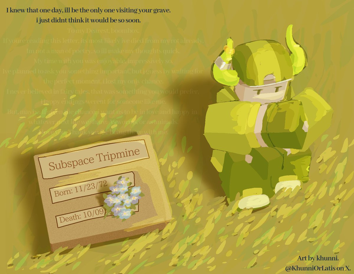 KhunniOrLatis's tweet image. Angst practice w boomspace

archiveofourown.org/works/74931771