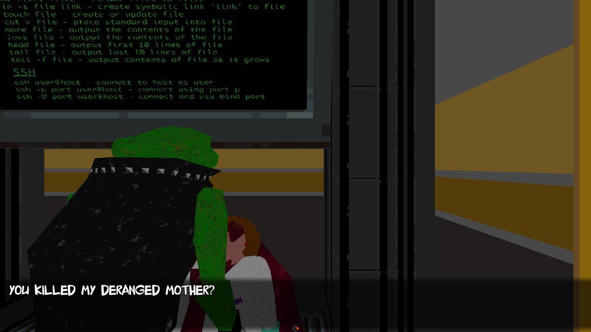 SloppyJoeStudio's tweet photo. Four new Screenshots from Depths of Insanity 3 

Area51 might get finished this weekend.

After that remains only:
- smaller stuff to add or fix.
- 6 more characters to give voices.
- Playtest for the 100th or so time

#depths3 #gamedev #indiegame https://t.co/bNCE7huuDe