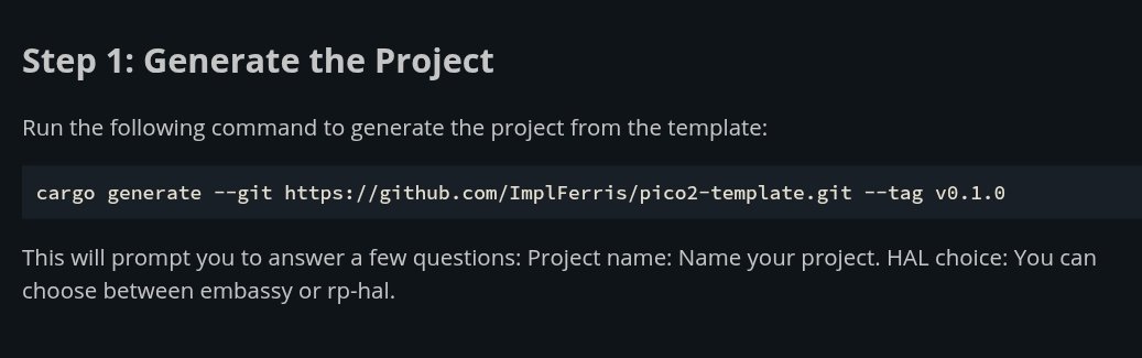 AstraKernel's tweet image. 🦀 Pico 2 Template

- Template for starting a Rust project on Raspberry Pi Pico 2 (RP2350)

- With Embassy or rp-hal

- Option to Enable defmt logging or not

- Part of the Pico Pico book by impl Rust

github.com/ImplFerris/pic…