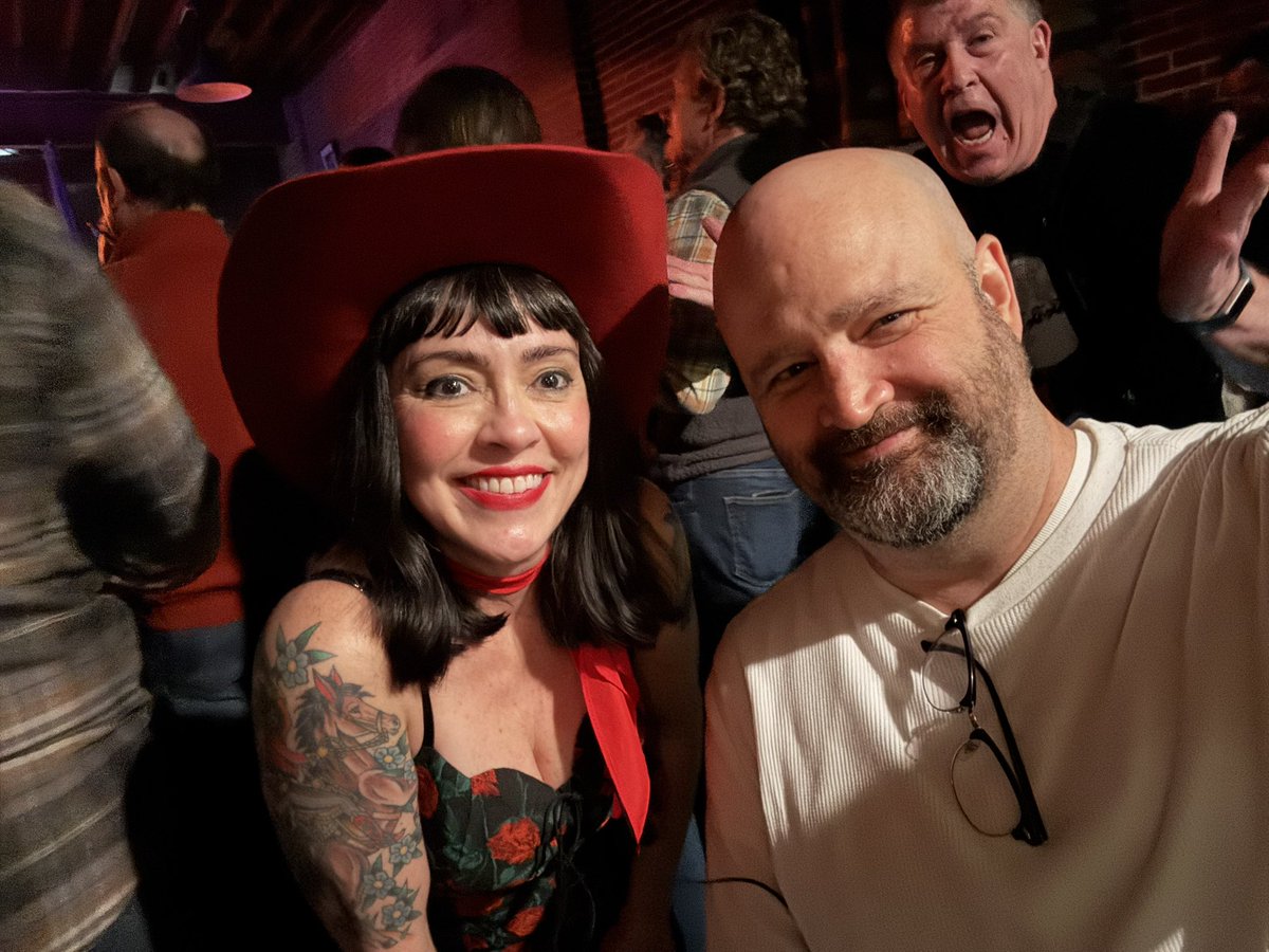 India Ramey was so good and so cool! More coming tomorrow but in the meantime here’s the fanboy pic featuring a Craig Toney photo bomb