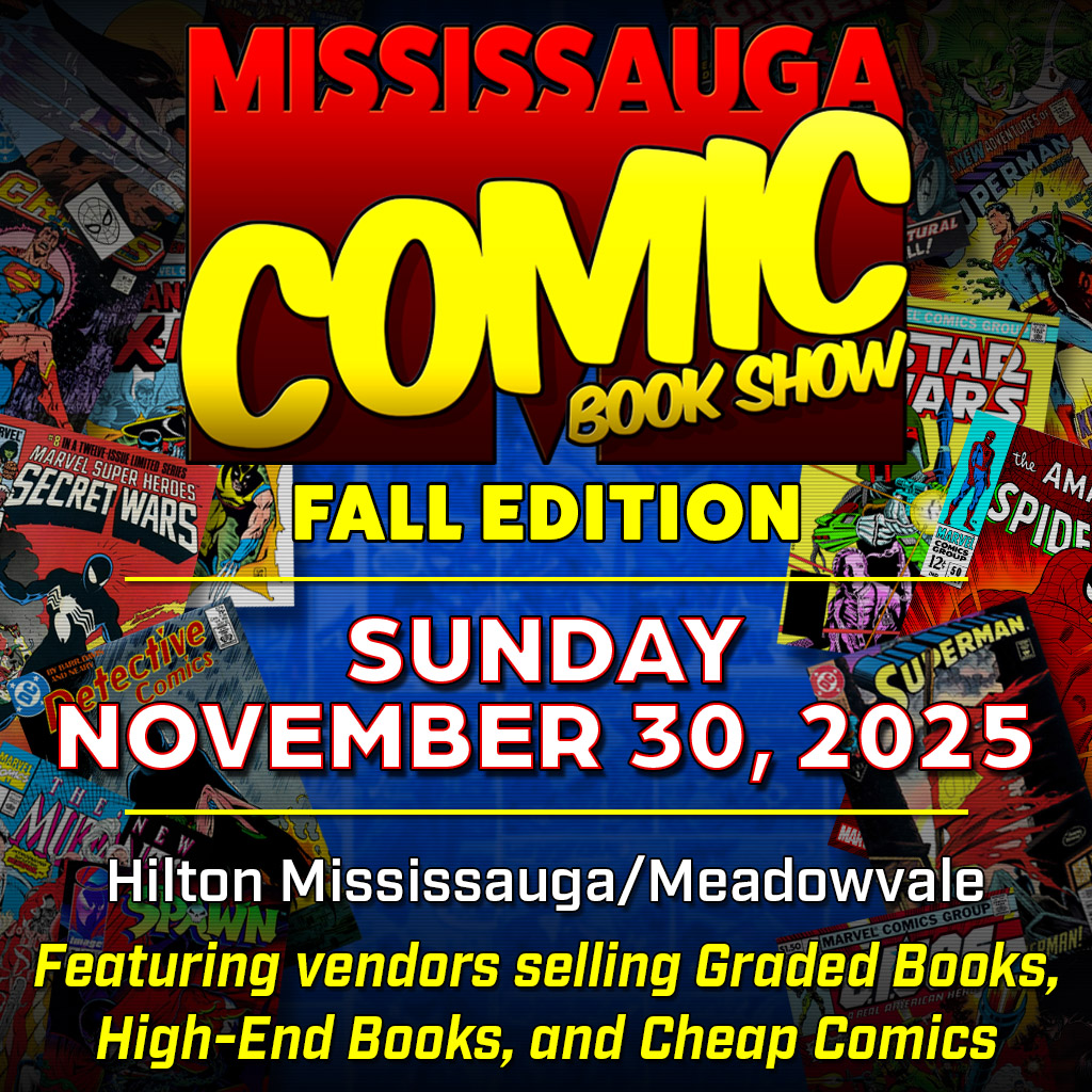 Mississauga Comic Book Show (Mar 29) tweet media