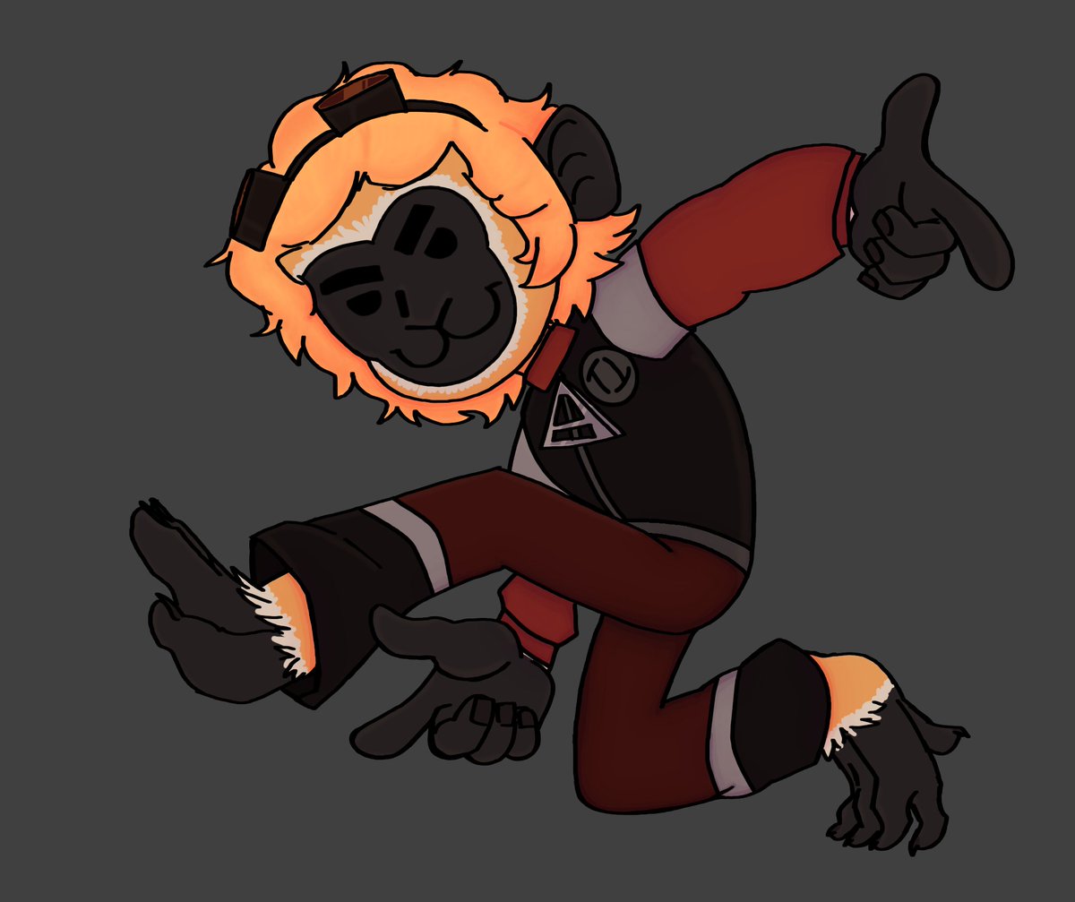 Selling my UGLY little GIBBON TANGO keychain ,,, Please tkae him out of my hands I donj want him in my house anymore pls he eats all my food and is EVIL !!! #tangotekfanart