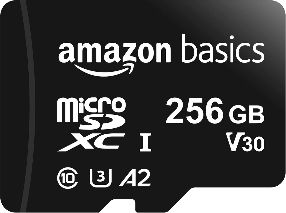 Skjoy03098's tweet image. Amazon Basics 256GB microSD Card 🔥
High-speed storage for 4K video, drones &amp;amp; gaming!
US buyers love this performance.

🔗 Check Price: tr.ee/KXCZsL

#️⃣ #TechUSA #AmazonBasics #microSD #MemoryCard #DealsUSA