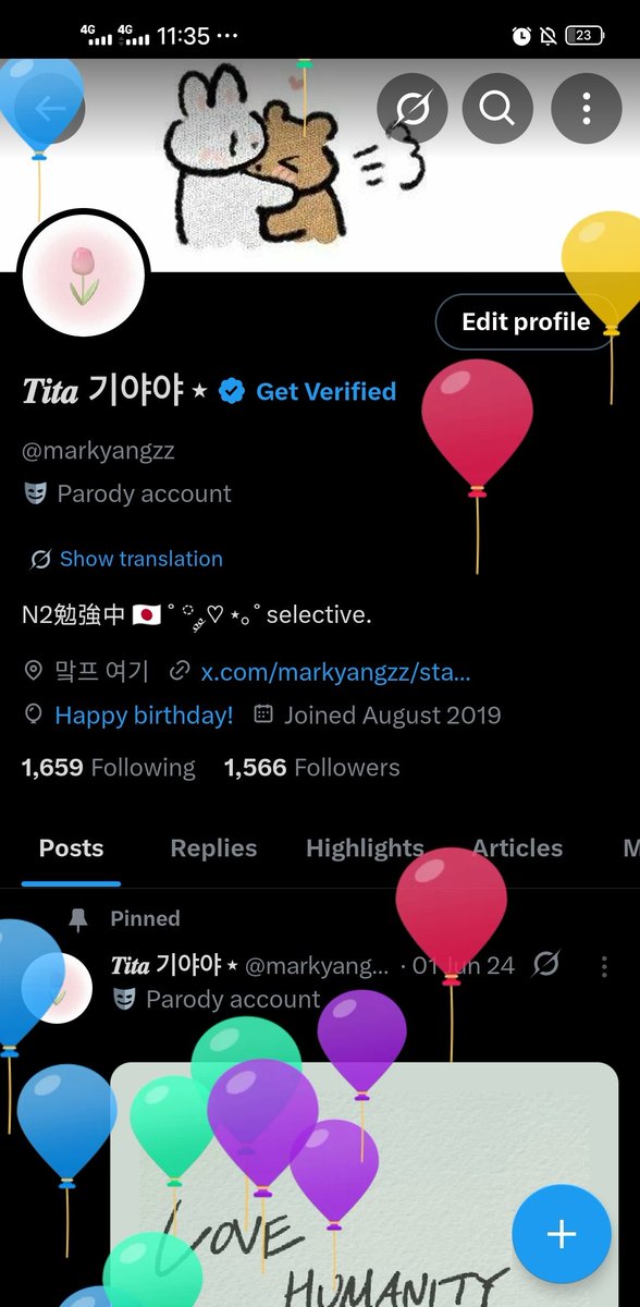 markyangzz's tweet image. turning 24th today. new age, new place, new experiences 🌻✨