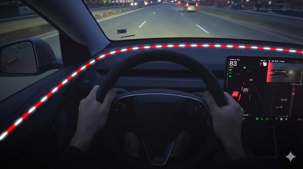 Give us Santa mode with the ambient lighting strip please for the holiday update!