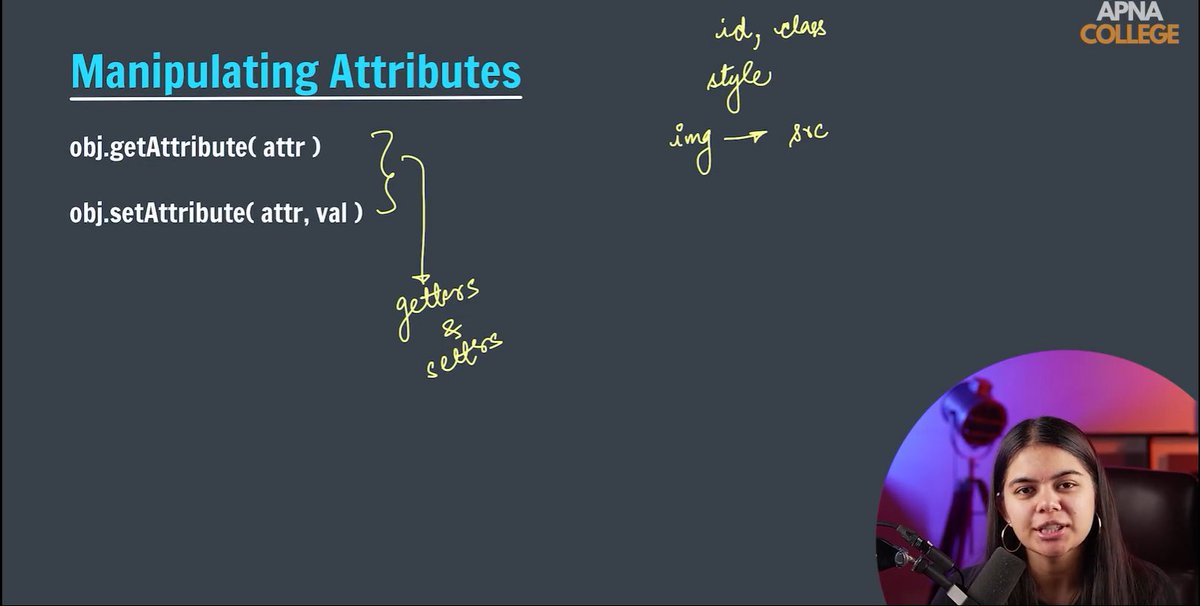 VaibhavNagar03's tweet image. 🚀 Day 42 of #Phase2 #90DaysOfCode 🚀

More DOM magic today 💻✨
• Setting content
• Manipulating attributes &amp;amp; styles
• classList usage
• Page navigation
• Adding &amp;amp; removing elements
🧠 Plus practice questions

#JavaScript #WebDevelopment #CodingJourney #LearningInPublic