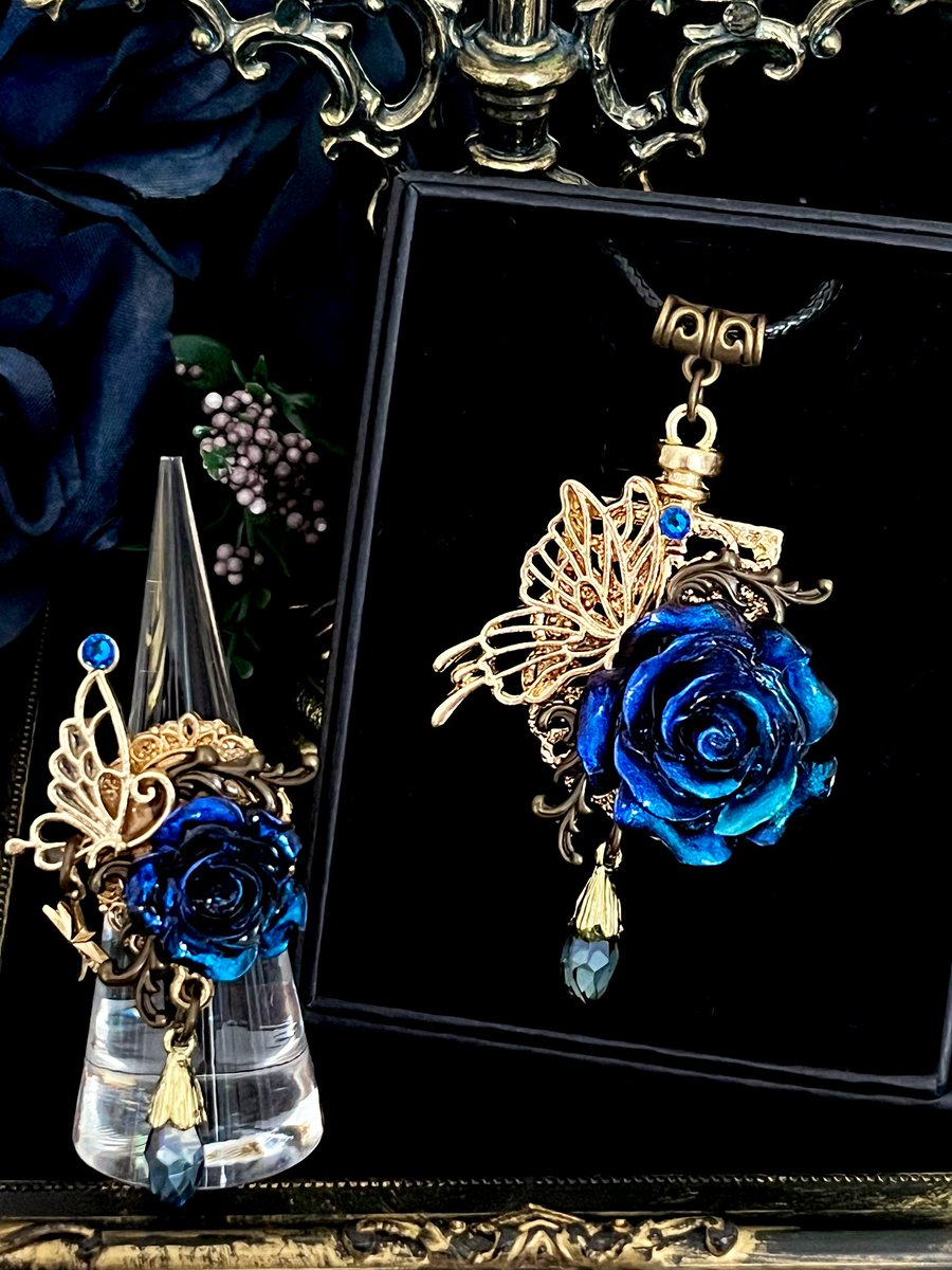 #一般ウケはしないけど自分は好きだなと思って欲しい
静寂の中で咲く、青薔薇